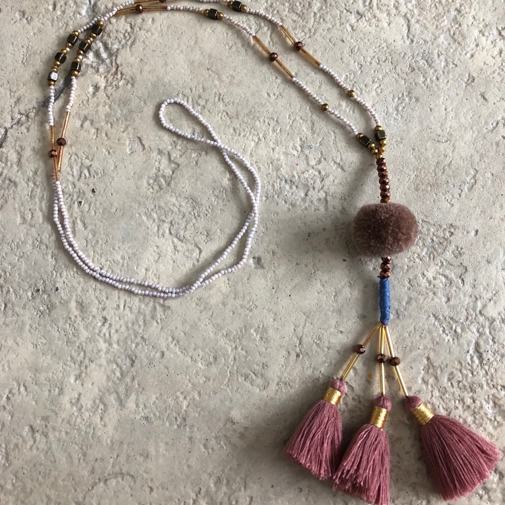 Tassel necklace